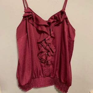 Lane Bryant ruffle tank top 14/16